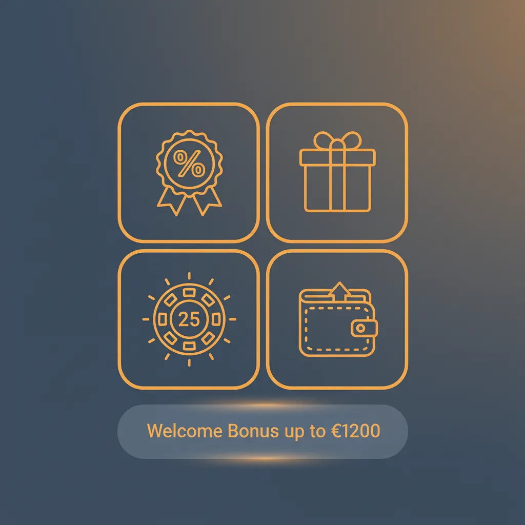 Welcome bonus up to €1200 for new Australian players: 4-deposit package, first 100%, then 50%; min A$20, 35x wagering.