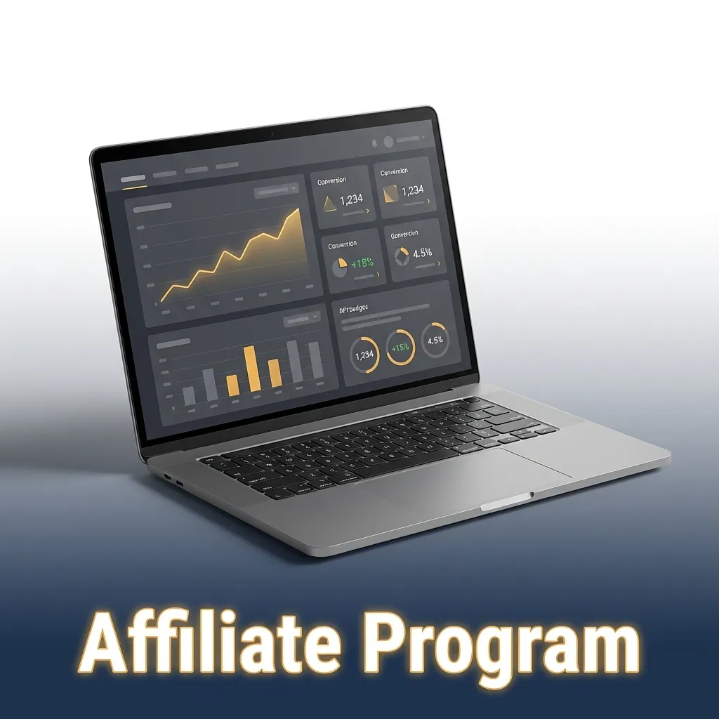 Casinonic affiliate dashboard showing revenue-share rates up to 50% and real-time tracking of player activity metrics